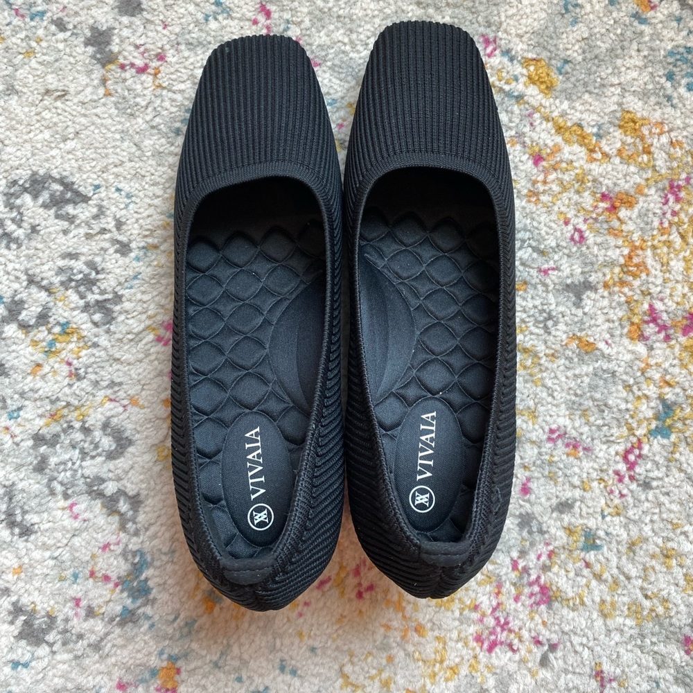 Viviana | Margot square toe wedges - Picture 2 of 5